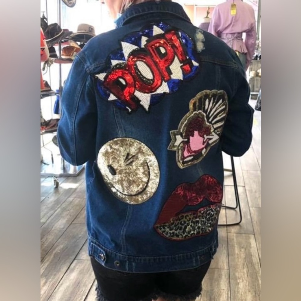 Denimland Pop Distress Jacket